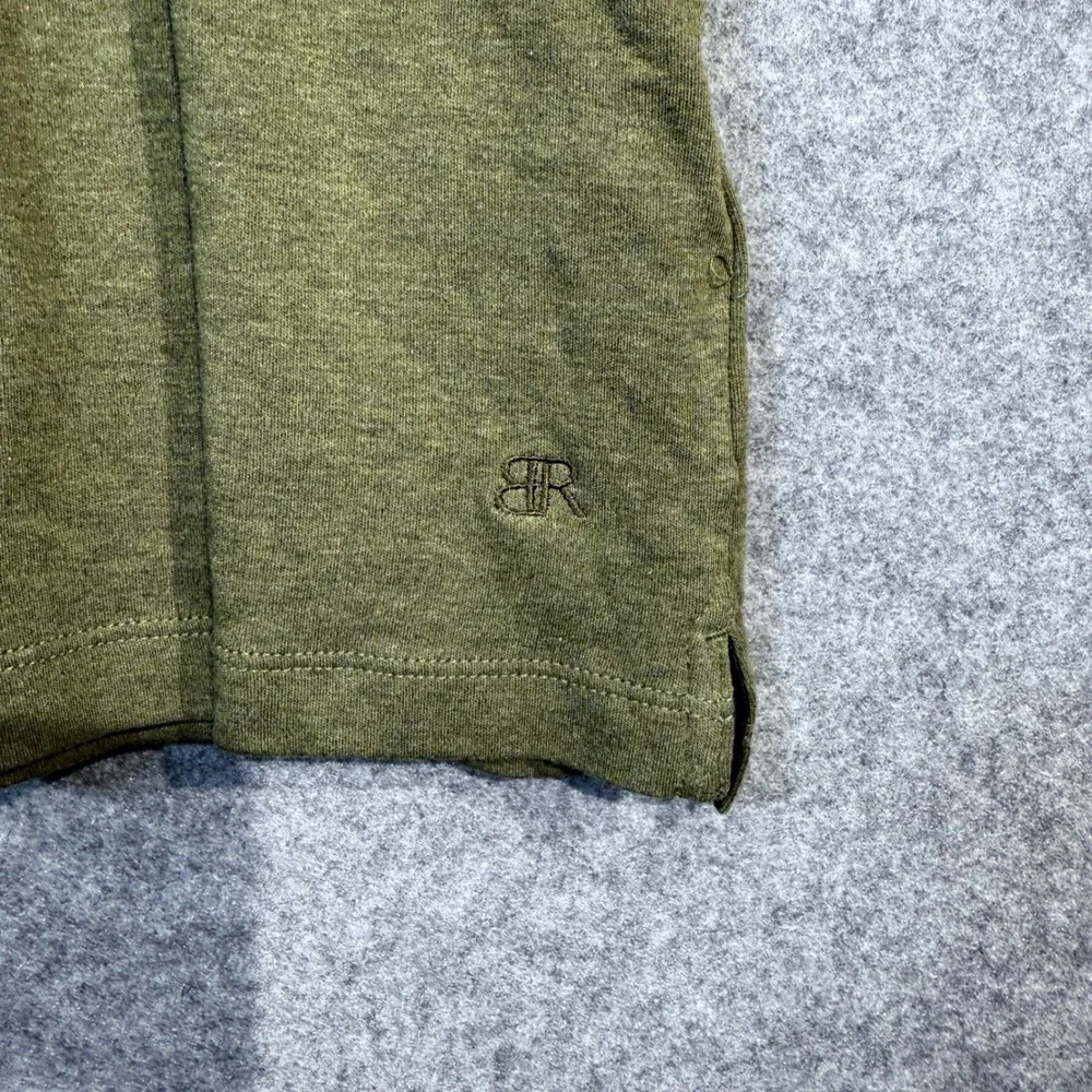 Banana Republic Luxe Touch Performance Polo Olive Green Short Sleeve‎ Men's L